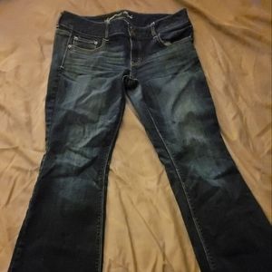 American eagle low rise jeans size 12